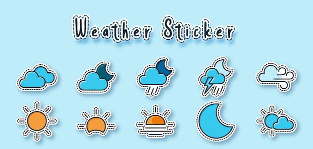 Weather Sticker