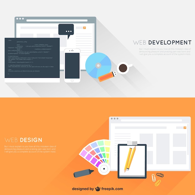 Web development and design