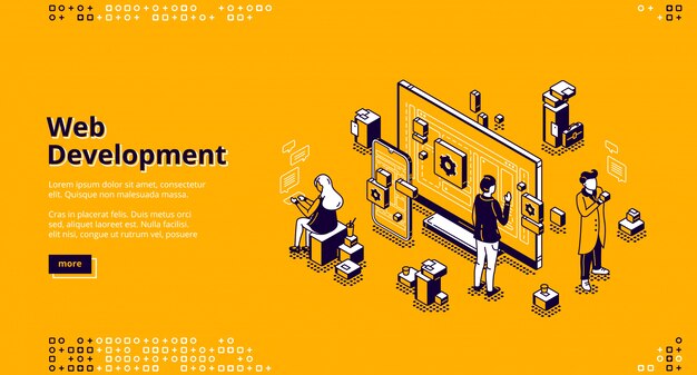 Web開発等尺性ランディングページ、コーディング