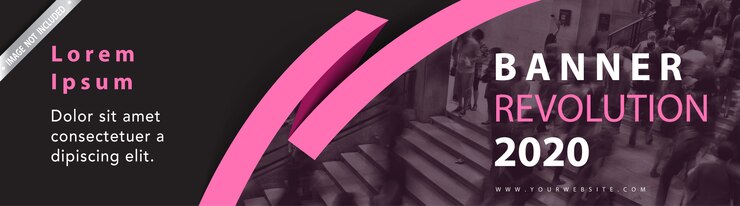 Free Vector web header banner