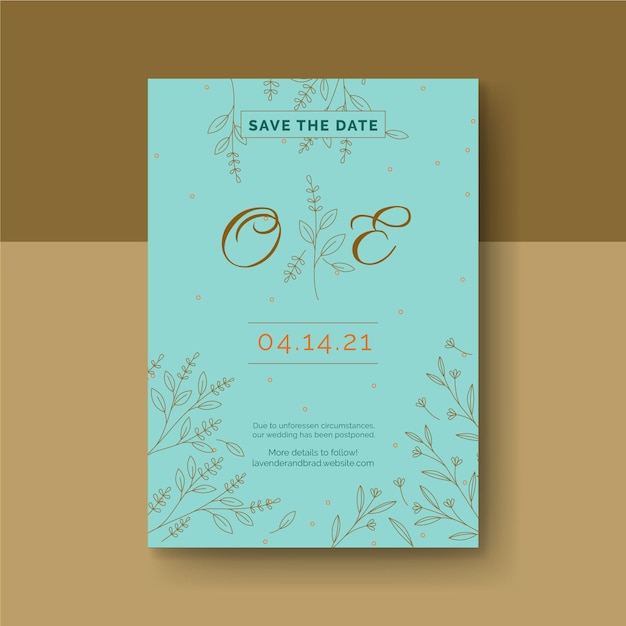 Free vector wedding anniversary card