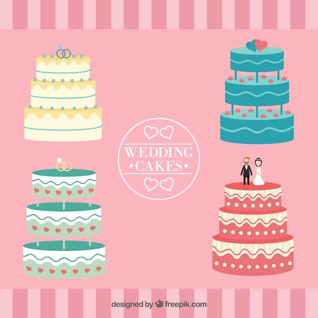 Wedding cakes pack