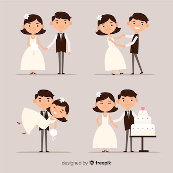 Wedding couple collection