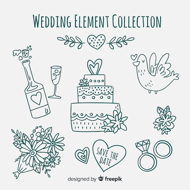 Wedding element collection