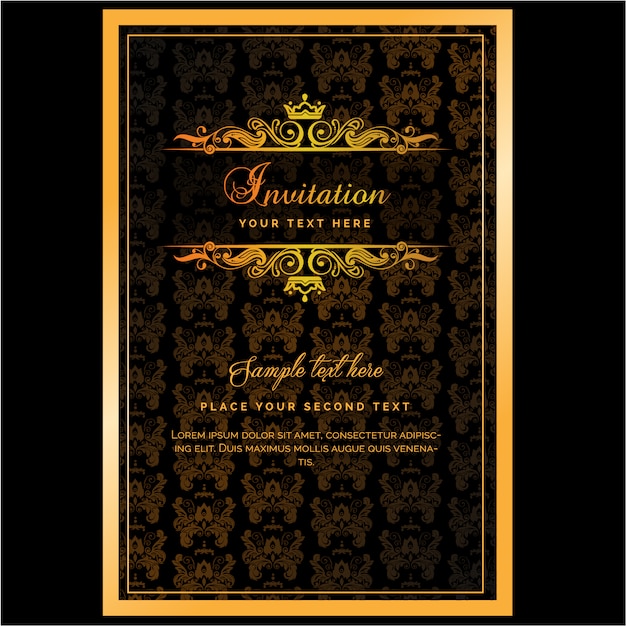 Wedding invitation design