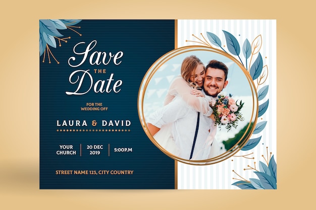 Free Wedding Invitation Card Template Creativetacos