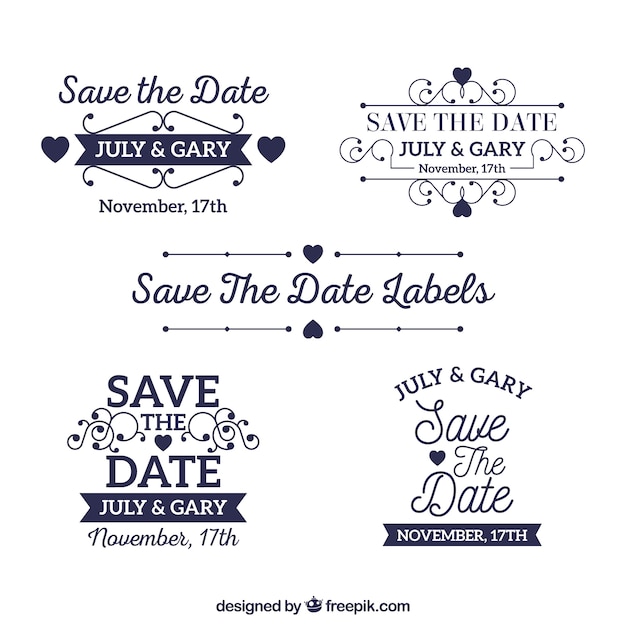 Download Free Wedding Label Set Svg Dxf Eps Png Price Vectors Photos And Psd Files Free Download