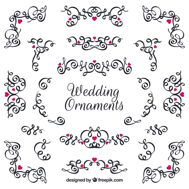 Wedding ornaments collection