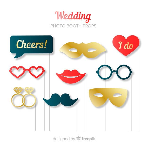 Wedding Photo Booth Prop Collection