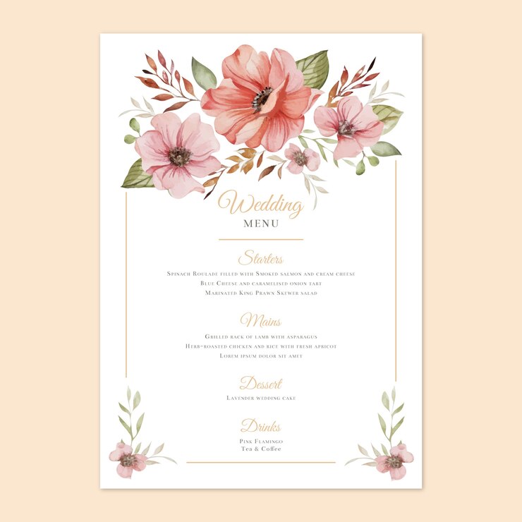 Free Vector wedding planning template design