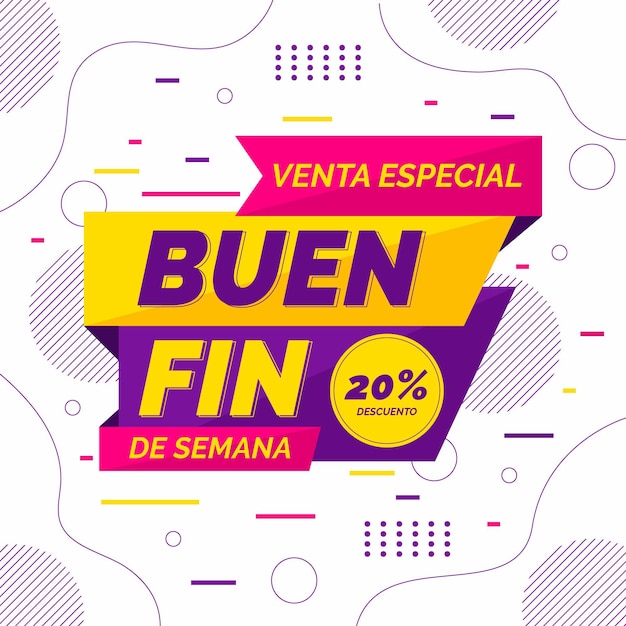 Offerta di sconto di vendita del fine settimana