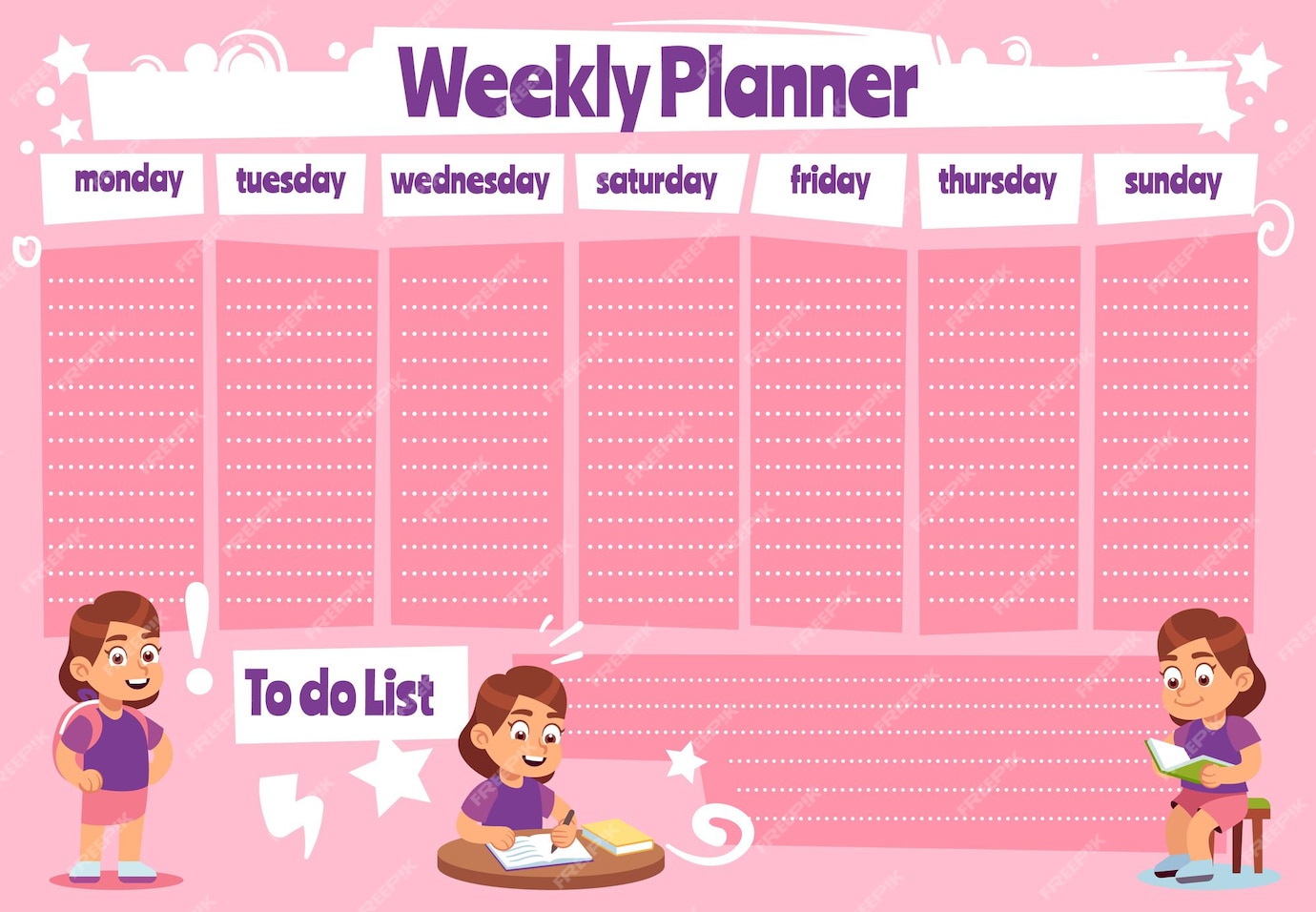 premium-vector-weekly-planner-for-kid-school-calendar-template-kids