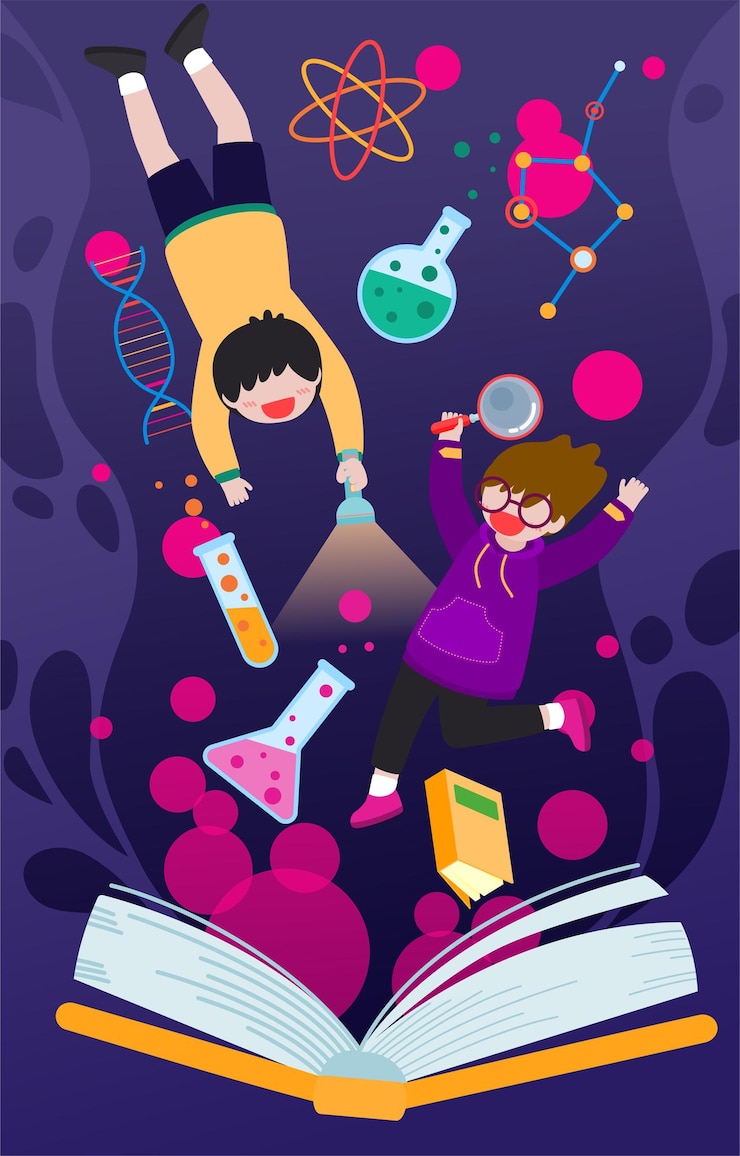 Free Vector welcome back to school. the school has opened the semester.