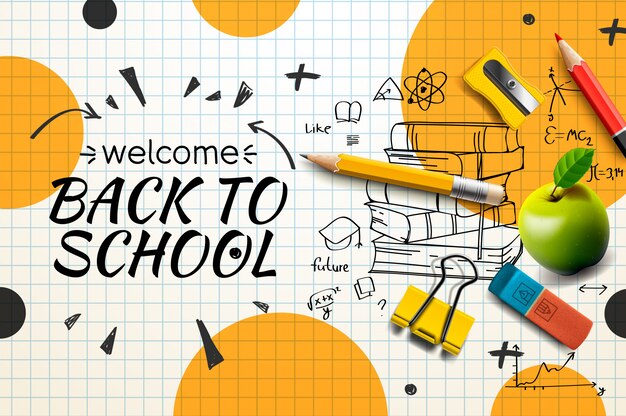 Free Welcome Back To School Vectors 2 000 Images In Ai Eps Format