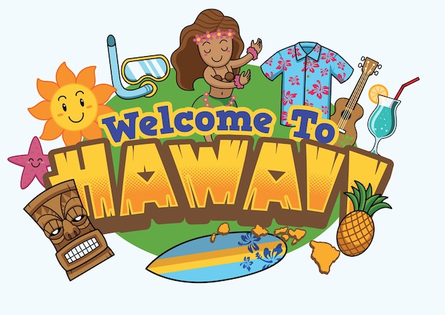Добро пожаловать в дизайн hawaii