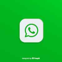 Free vector whatsapp icon design