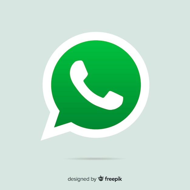 무료 벡터 whatsapp 아이콘 디자인