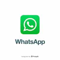 Free vector whatsapp icon design