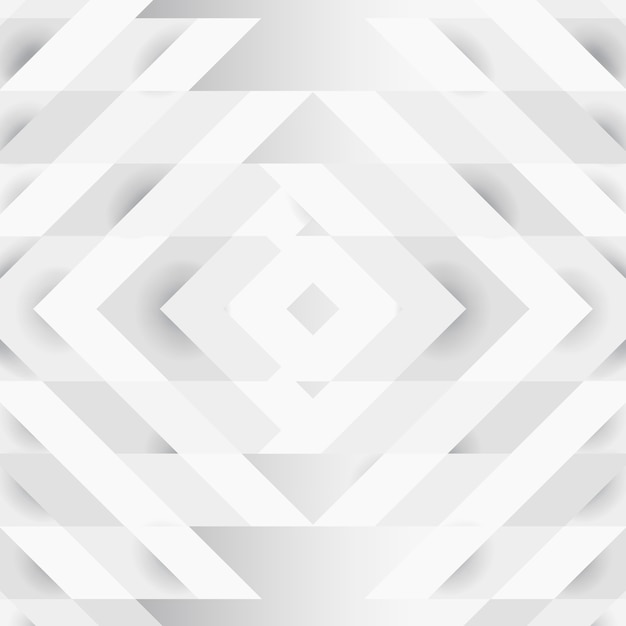Free vector white 3d modern background design
