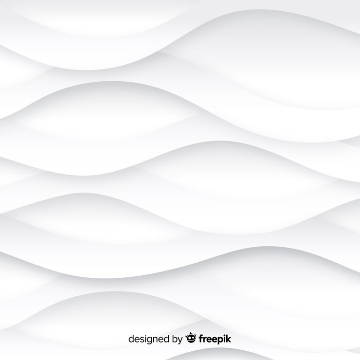 Free Vector white 3d paper style background