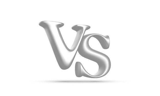 Vs 対文字ロゴ バトルvsマッチ ゲーム プレミアムベクター