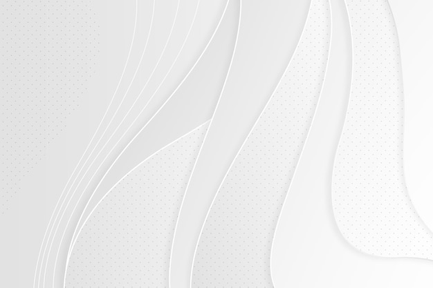 Free vector white abstract background concept