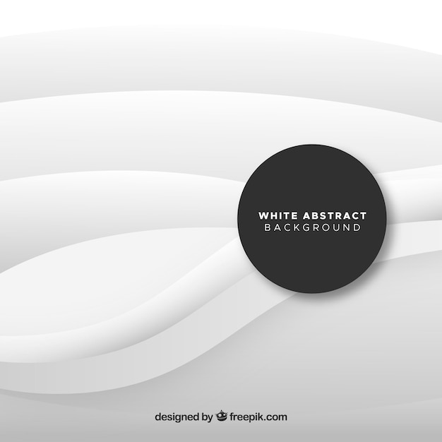 Free vector white abstract background with elegant style