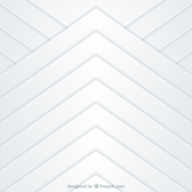 Free vector white abstract background with geometric shapes