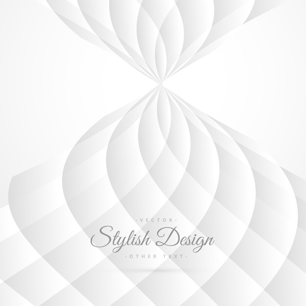 White abstract background