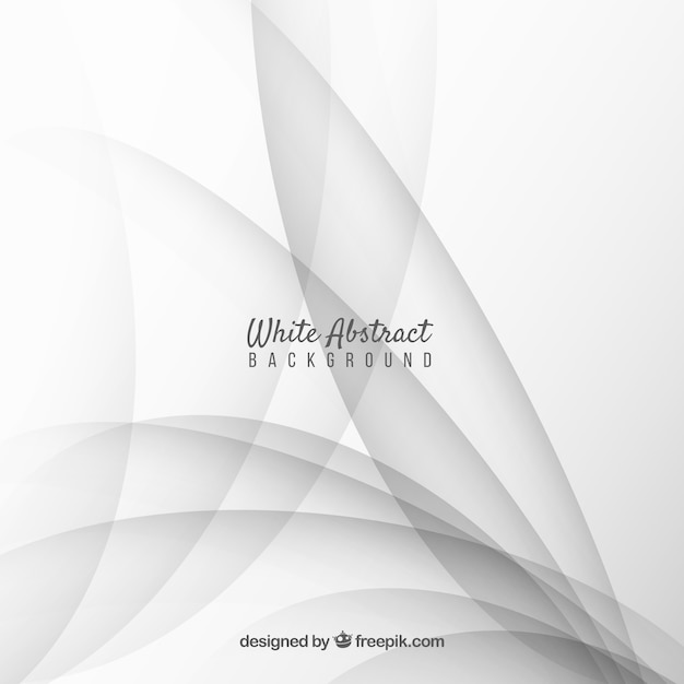 Белый абстрактный фон