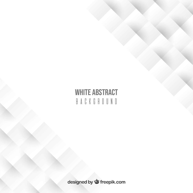 White abstract background