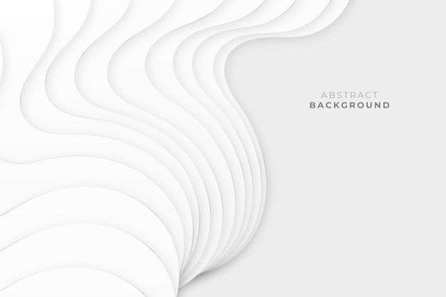 White abstract background