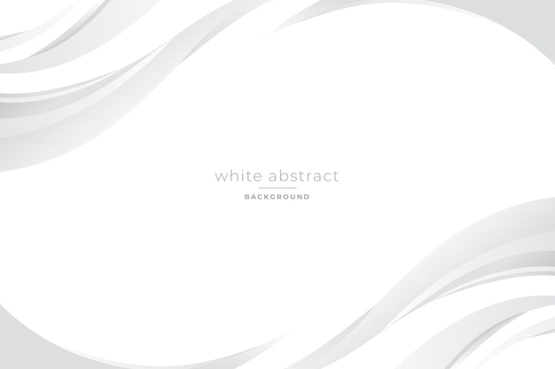 White abstract background