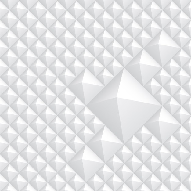 Free vector white abstract rhombus background