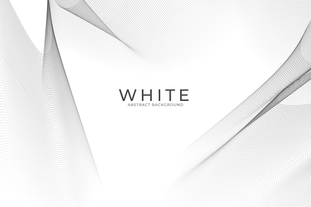 Free vector white abstract wallpaper