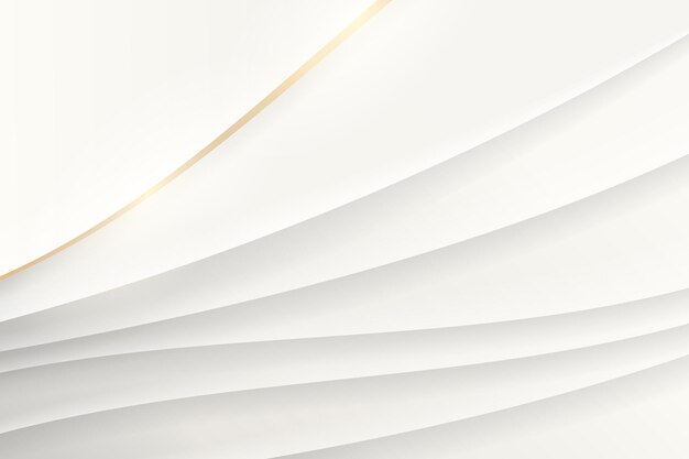 White abstract wavy background