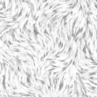 Free vector white animal hair texture