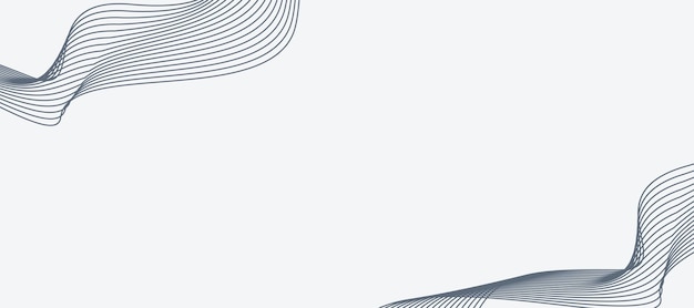 white background abstract with wavy line