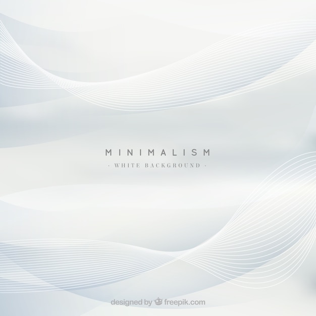 White background, wavy shapes