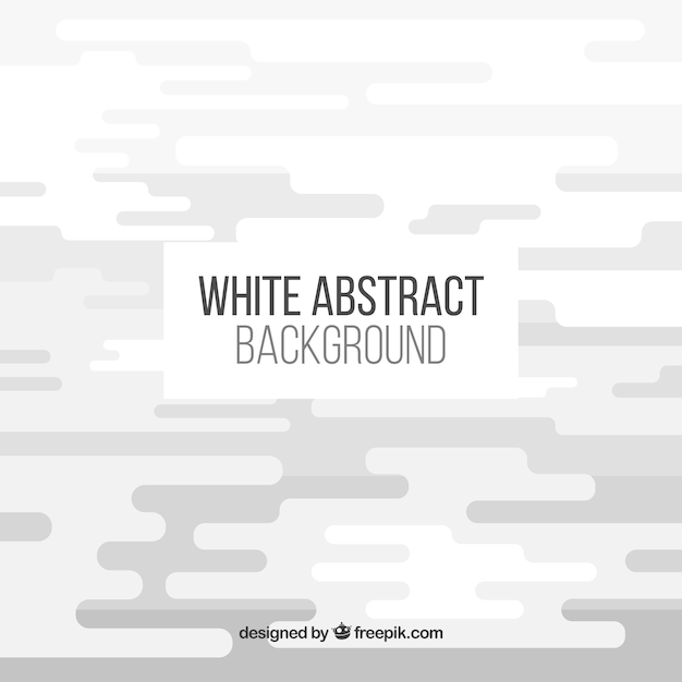 White background with abstract design