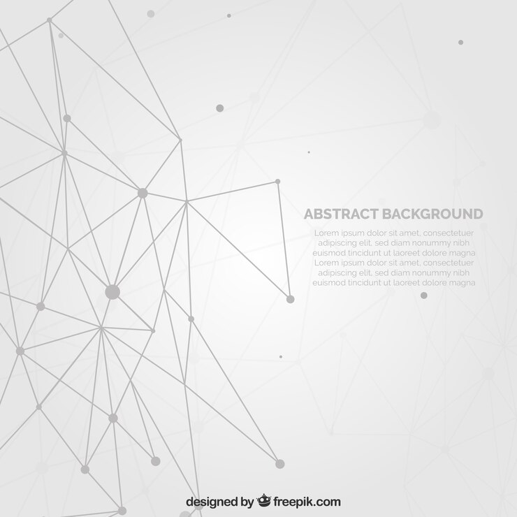 Free Vector white background with abstract design