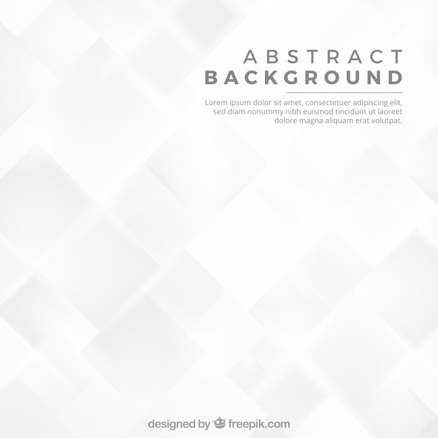 White background with abstract style