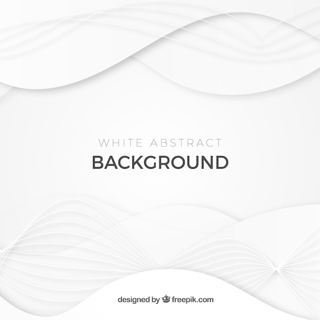 White background with abstract style