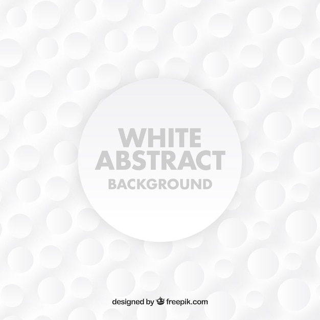 White background with abstract style