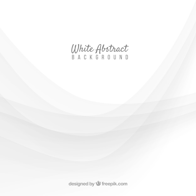 White background with abstract style