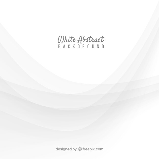 White background with abstract style