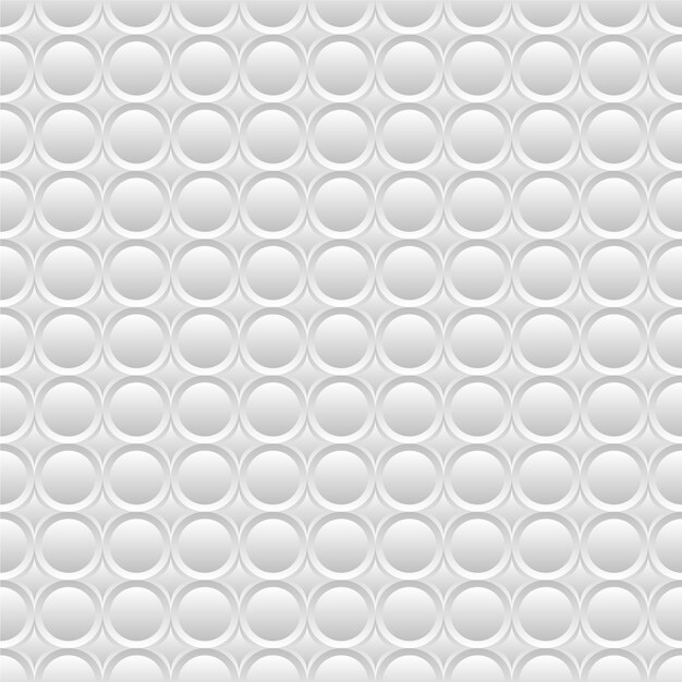 White background with circles