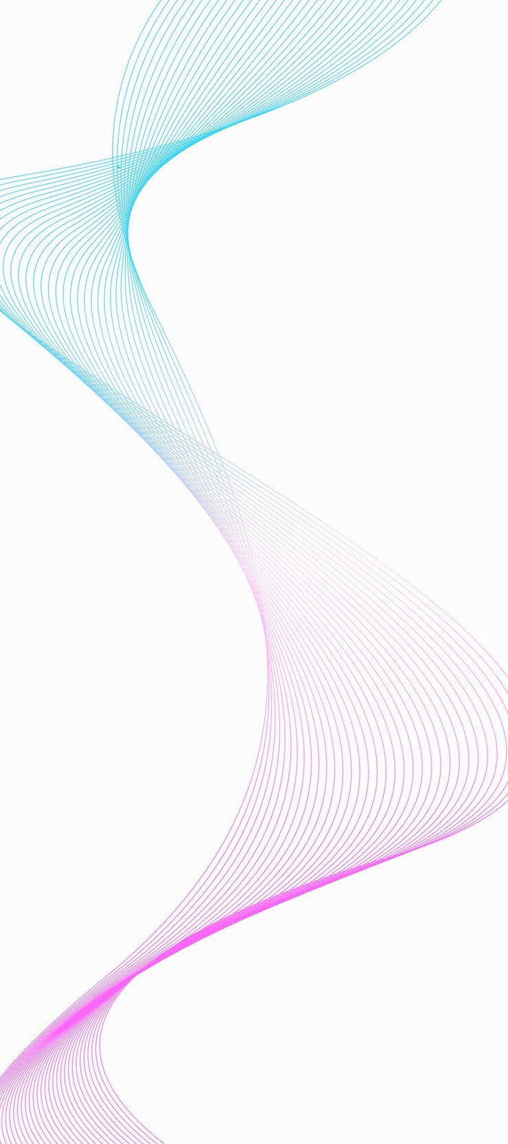白い背景と波紋の線