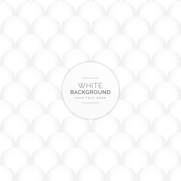 White balls pattern background