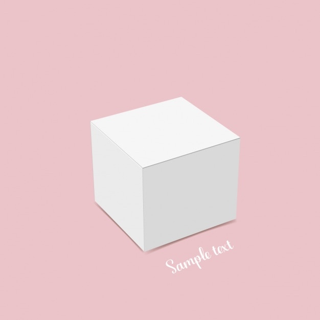 White box template design